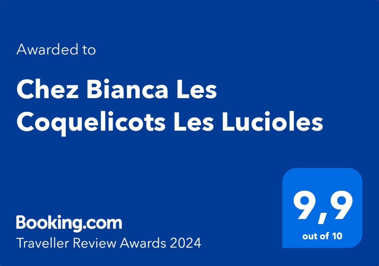 Chez Bianca Les Coquelicots Les Lucioles Lägenhet Menton Exteriör bild
